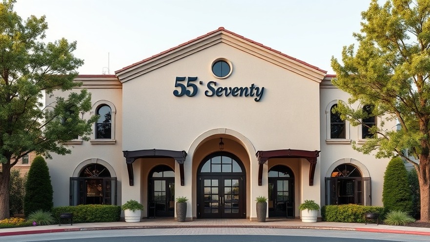 Photorealistic winery '55 Seventy' in Houston, a symbol of business growth in Houston.