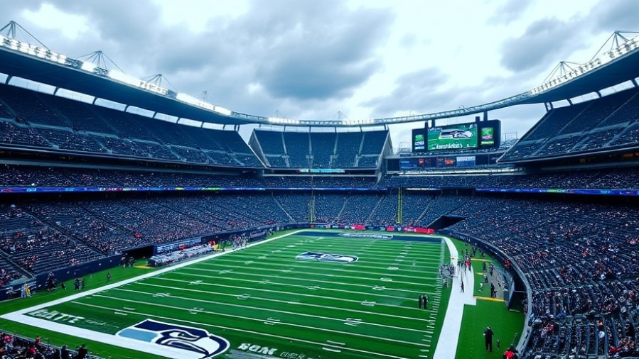 Seattle Seahawks stadium showcasing NFL match previews and recent victories.