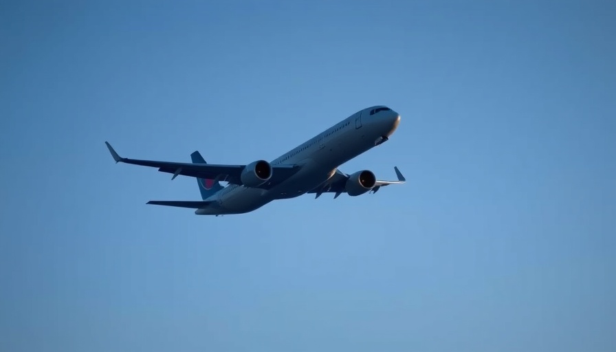 Airplane silhouette against dusk sky symbolizing aviation safety reform.