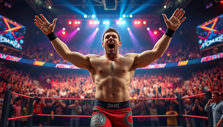 Shinsuke Nakamura enters ring for US Title challenge, dramatic pose.