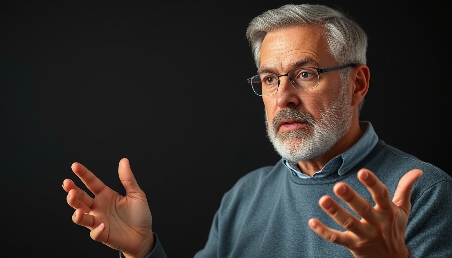 Middle-aged man discussing early signs of type 2 diabetes.