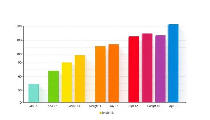 Bar graph of college student mental health trends.