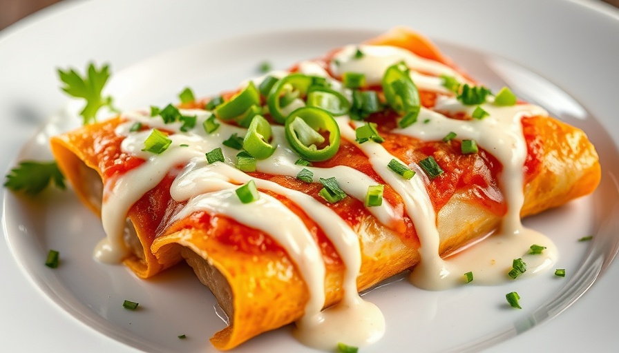 Gourmet enchiladas at best restaurants in Dallas