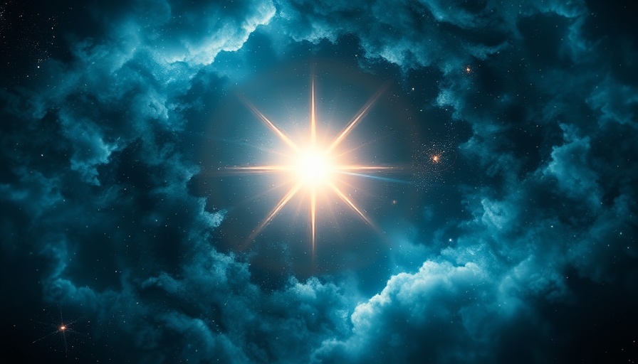 Universe's first stars powered by dark matter in a cosmic void.