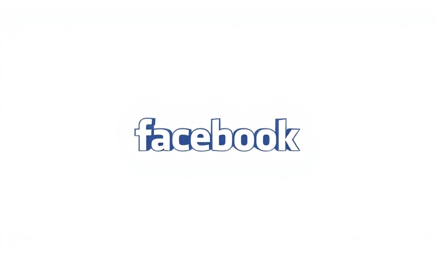 Blue and white Facebook logo.