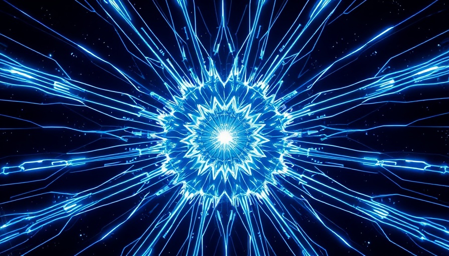 Futuristic time crystals energy structure in deep space