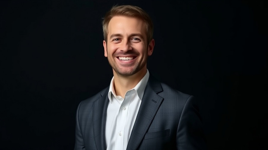 Professional headshot of a man in a suit related to Cornerstone Capital Bank acquisition.