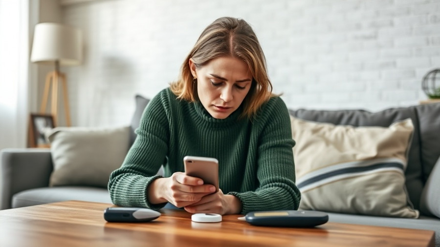 Can Stress Raise Blood Sugar? Woman stressed with glucometer.