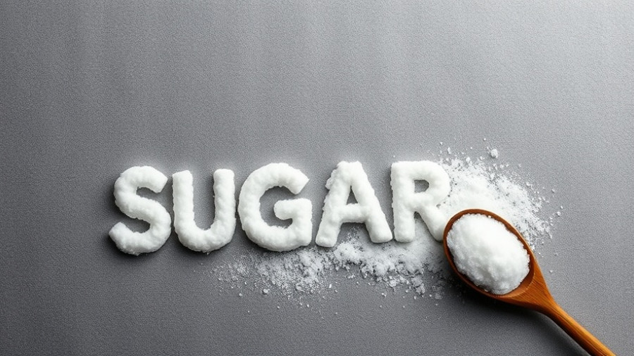 Sugar affecting brain concept: how sugar impacts memory.
