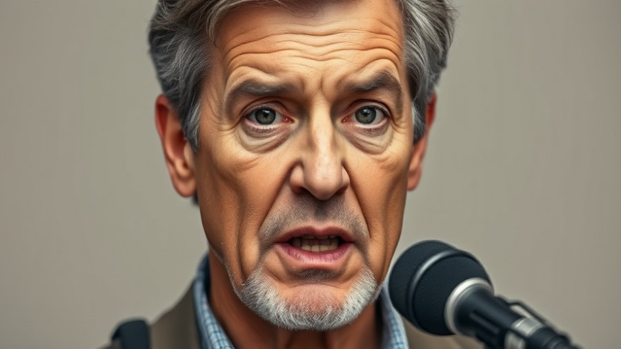 Middle-aged man discussing how to remove liver fat.