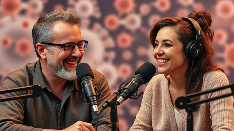 Discussion on GLP-1 receptor agonists in a podcast setting with microphones.