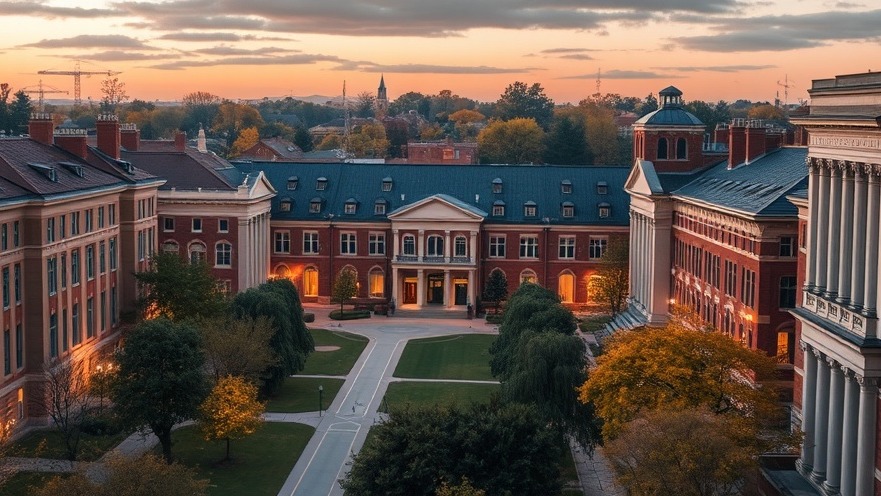 University campus highlighting Texas higher education reforms and governance.