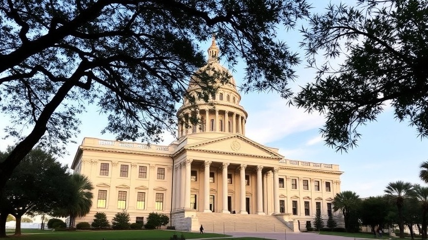 Historic Texas State Capitol in San Antonio, a hub for education news today.
