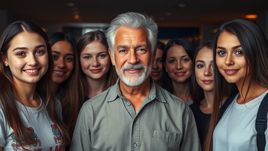 Older man with teenage girls highlights transparency in justice concerning Epstein flight records.