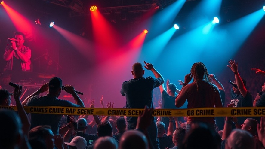 Crime scene depicting concert safety concerns after gun violence at a Puerto Rico rap event.