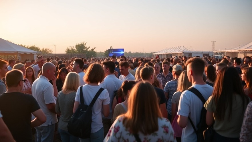 Vibrant social activities showcasing a diverse crowd enjoying together