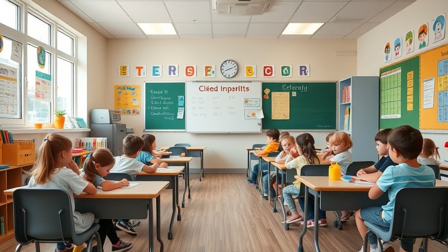 Kindergarteners learning about vaccination requirements in Texas during a measles outbreak.