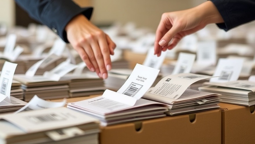 Mail-in voting Texas ballots for the Texas elections 2025