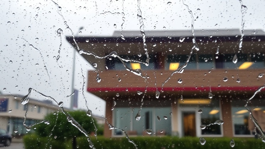 San Antonio weather updates: dark clouds signaling potential rain on a rainy day.