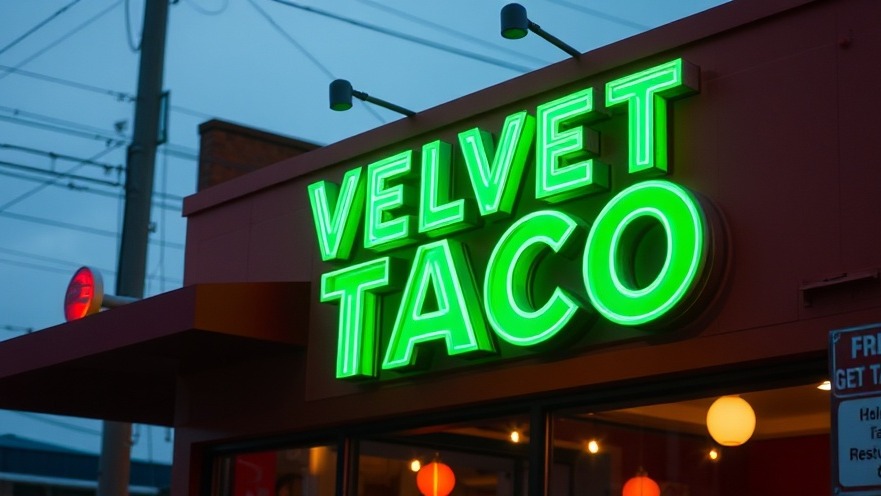 VELVET TACO, a highlight in the vibrant Austin dining scene.