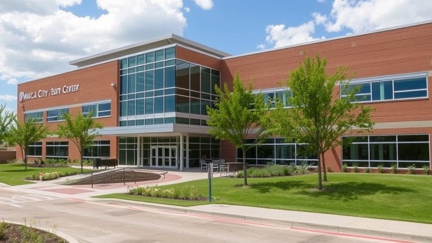 High-quality image of Medical City Plano’s burn center for burn care Dallas.