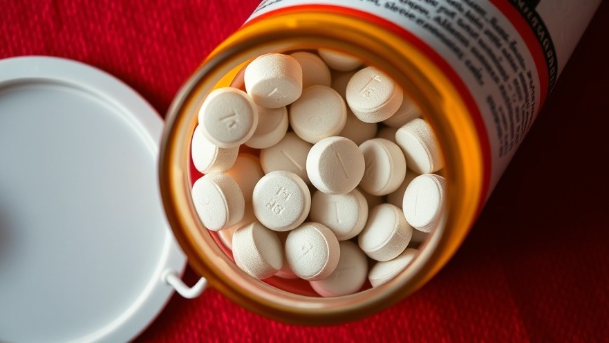 Close-up of Tylenol tablets in open bottle, promoting safe medication for moms' health.