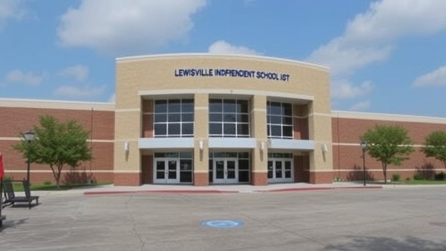 Lewisville ISD renovations highlighting local education investment in Texas schools.