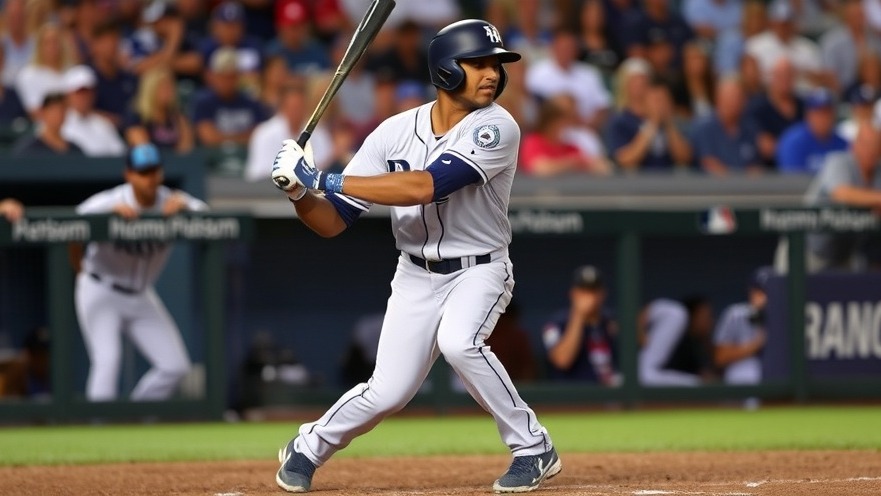 Tampa Bay Rays rookie third baseman Junior Caminero showcases young talent in MLB playoffs.