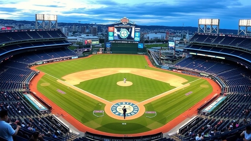 Seattle Mariners field showcasing Julio Rodriguez's milestones in MLB playoff race