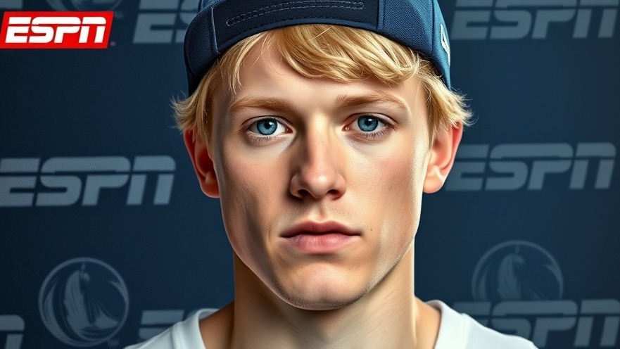 Young male in Mavericks cap showcases NBA highlights and Giannis Antetokounmpo trade.