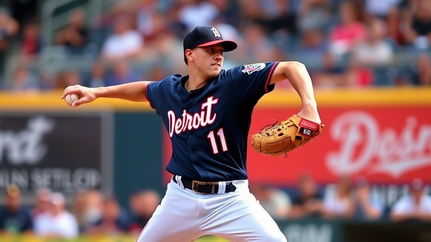 Detroit Tigers news: Pitcher on the mound during MLB roster updates.