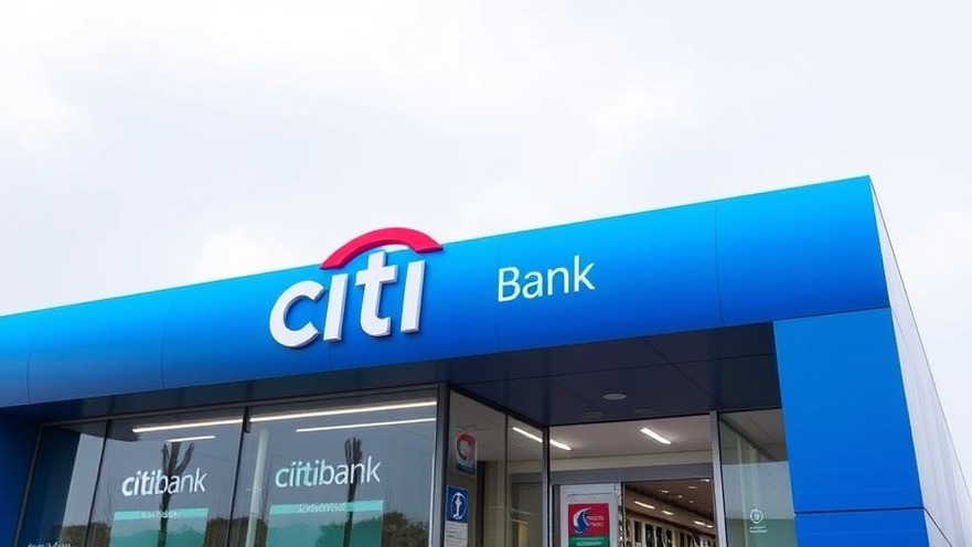 Citibank building showcasing financial neutrality amid political discrimination in banking.