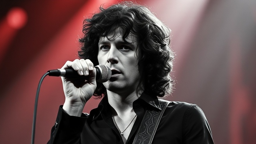 Jim Morrison, iconic singer of The Doors, in the vibrant San Antonio live music scene.