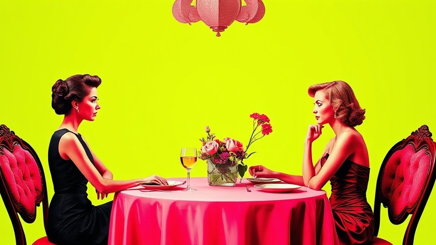 Retro collage illustrating the psychology of complaints with vibrant colors and dynamic elements.