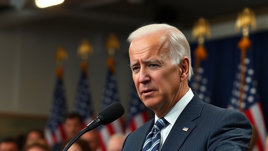 President Biden addressing health news in America, showing signs of fatigue.