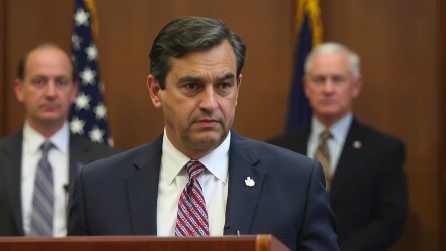 Sad-looking Texas State Representative Giovanni Capriglione amid Texas legislative updates.
