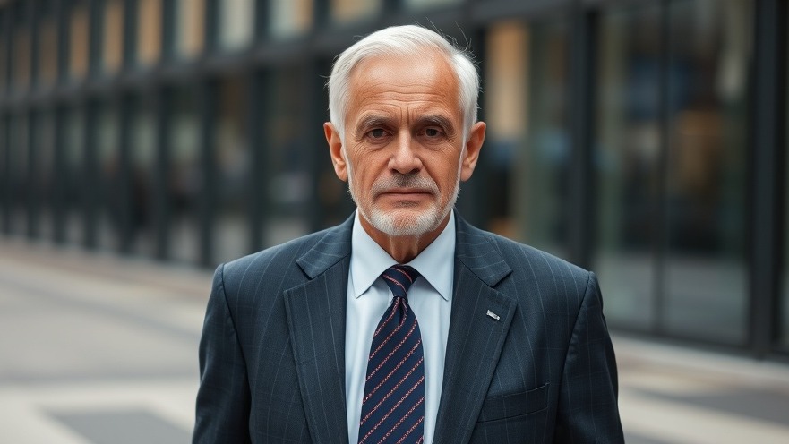 Texas news on transportation featuring an older man in a business suit.