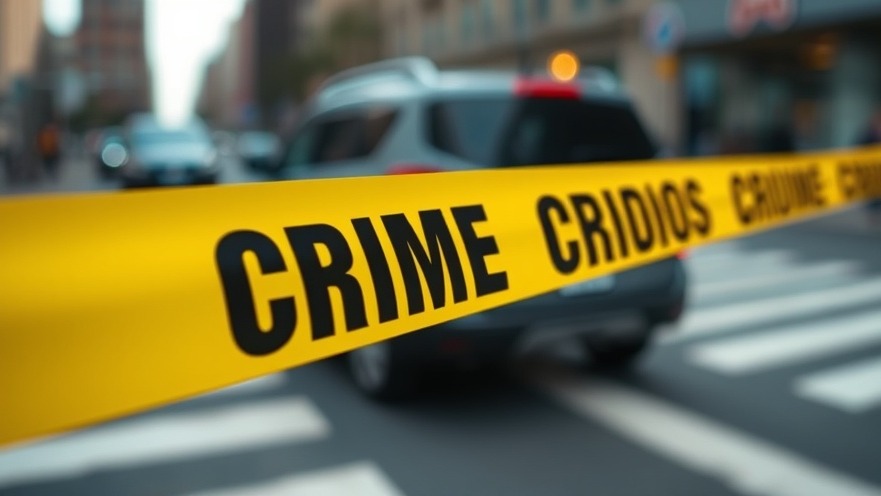 Close-up of crime tape in San Antonio, highlighting public safety news urgency.