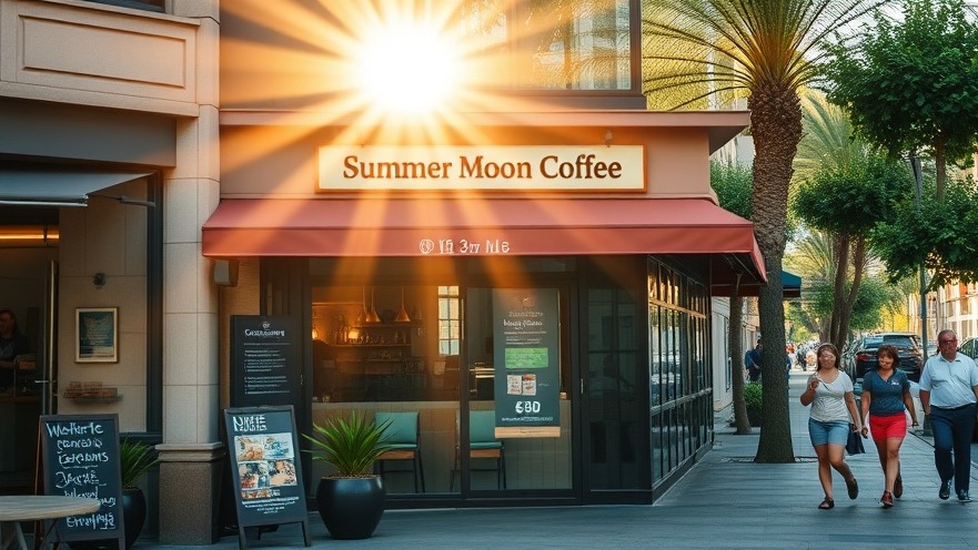 Summer Moon Coffee in Leander: a vibrant community coffee shop with welcoming atmosphere.