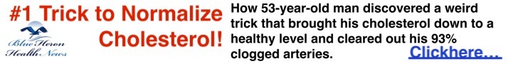 Lower your cholesterol naturally! Click here to learn more...