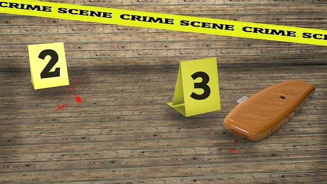 Yellow crime scene tape with 'CRIME SCENE' lettering, highlighting crime rates in USA.