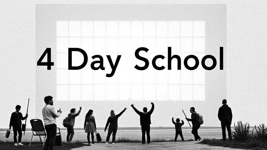 Texas school schedule changes: 4 day school weeks for improved education.