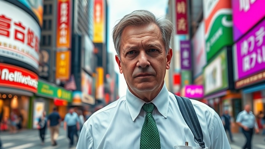 Middle-aged man in a white shirt and green tie reflecting moderate candidates' voting preferences.