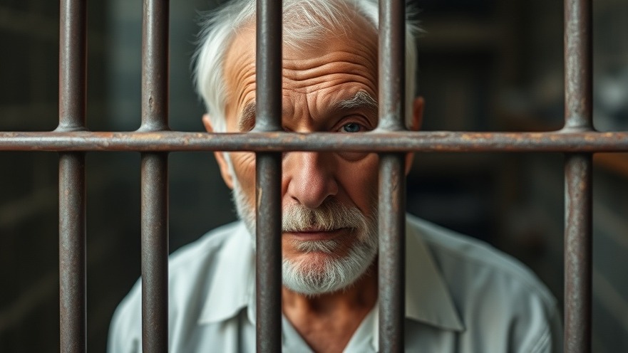 Older white man in prison related to the Texas death penalty and Blaine Milam case.