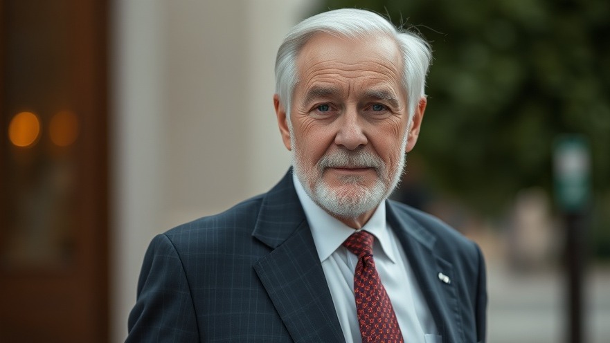 Older white man in suit representing Texas transportation leadership at a San Antonio event.