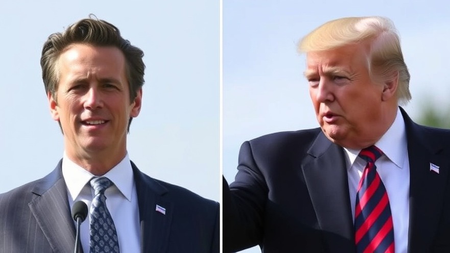 Gavin Newsom and Donald Trump in a verbal showdown over California protests.