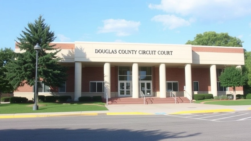 Douglas County Circuit Court addressing crime rates in USA and domestic violence issues.