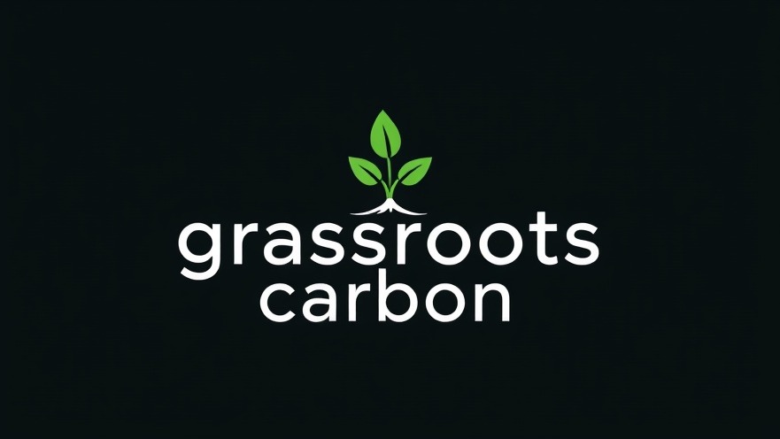 Modern corporate logo symbolizing business growth in Houston, featuring stylized plant roots.
