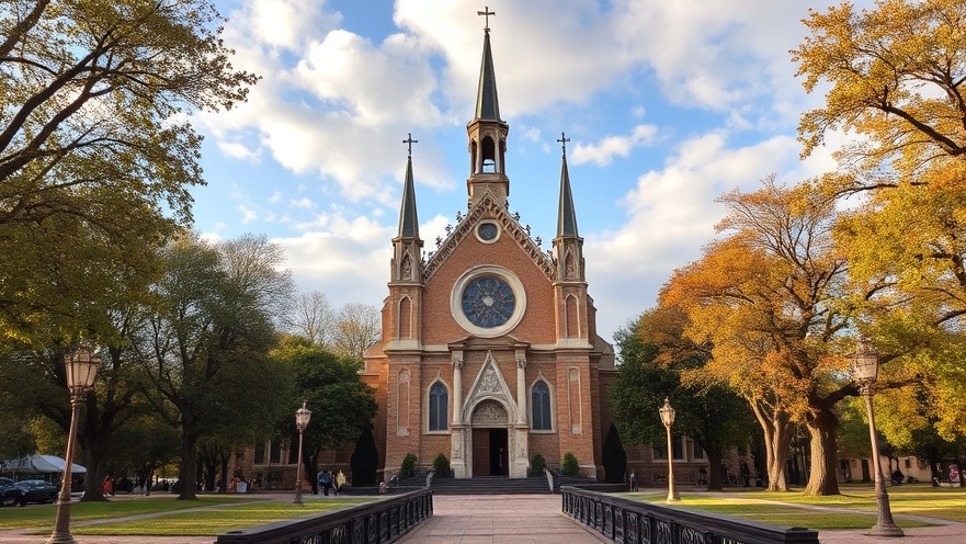 Large Texas megachurch reflecting IRS policy change and civic engagement in Texas politics.