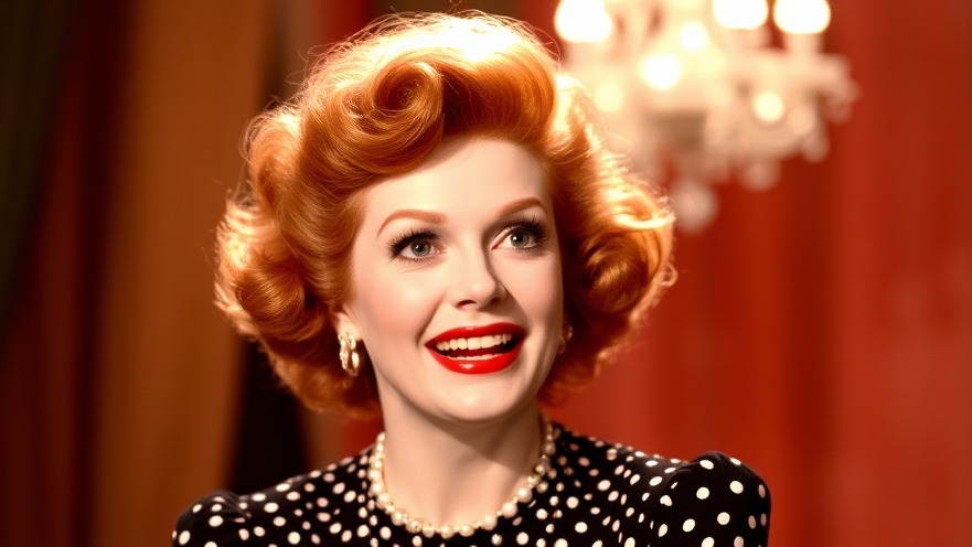 Lucille Ball, iconic red-headed comedienne, embodies San Antonio entertainment.